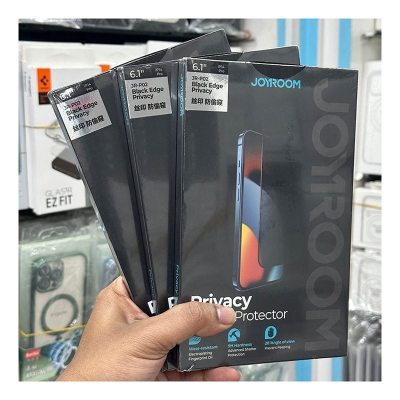 Picture of JOYROOM PRIVACY SKIN GLASS Full Coverage Screen Protector Glass For Iphone 12,13,14,15,16,17 Pro & Pro Max Series - 12-17pm