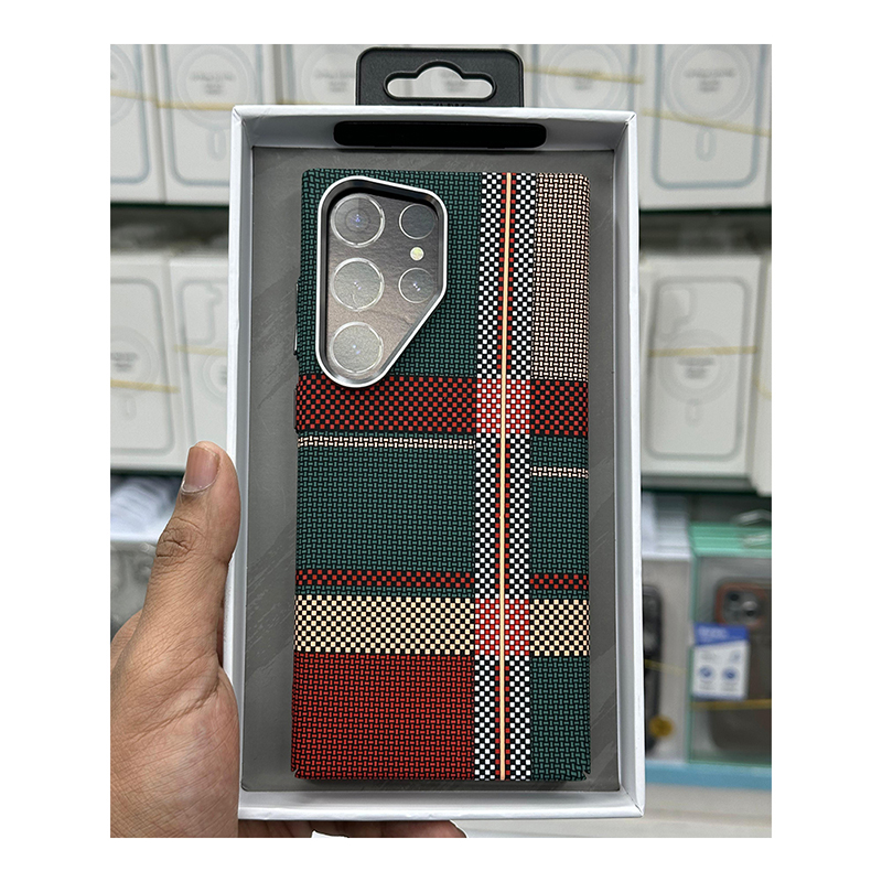 Picture of Premium MagSafe Reflective Case For Samsung S23 Ultra and S24 Ultra - Red