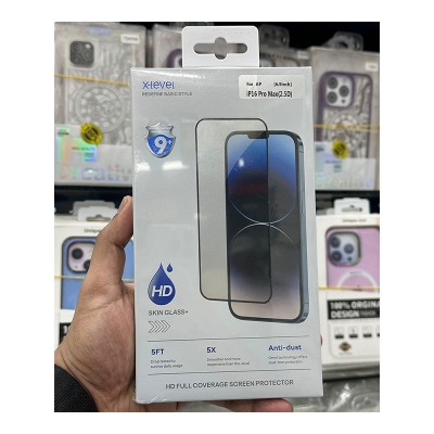 Picture of X-Level HD SKIN GLASS 5FT Drop Tested Anti Dust Full Coverage Screen Protector Glass For Samsung Galaxy S24 Ultra, S25 Ultra