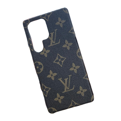 Picture of Premium Leather Texture Brand Case Cover For Samsung Galaxy S22 Ultra, S23 Ultra, S24 Ultra, S25 Ultra