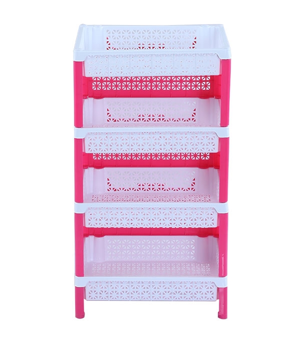 Lotus Fence Rack 4 Step - White