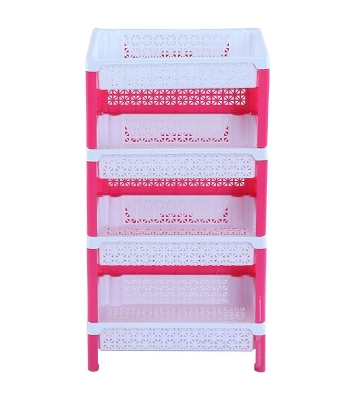 Lotus Fence Rack 4 Step - White