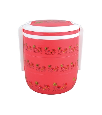 Buy Round 3 Bati Tiffin Box Pink Online