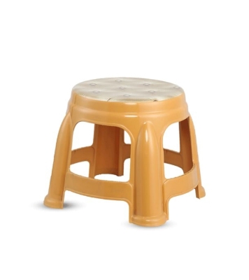 Buy Round Stool Medium (Printed) Sandal Wood Online in Bangladesh at Best Prices