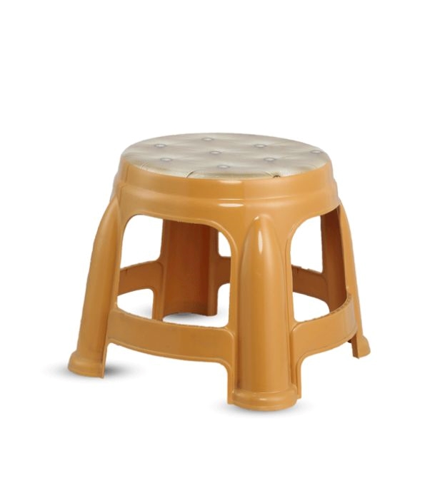 Buy Round Stool Medium (Printed) Sandal Wood Online in Bangladesh at Best Prices