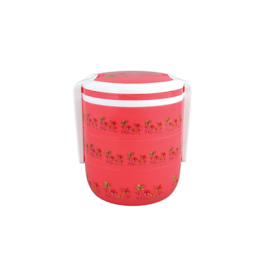 Buy Round Tiffin Box 3 Bati Assorted Online at Best Price
