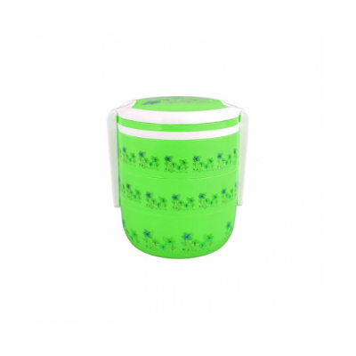 Buy Round Tiffin Box 3 Bati Assorted Online at Best Price