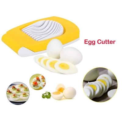 Picture of Egg Cutter, Egg Slicer, Stainless Steel Egg Cutting Tool, Multi-Purpose Slicer for Hard Boiled Eggs