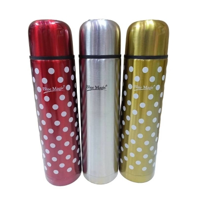 Picture of Blue Magic Vacuum Flask 750ml, Stainless Steel Insulated Water Bottle, Thermal Flask for Hot & Cold Drinks, Travel & Outdoor Use