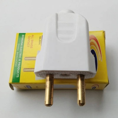 Picture of 2-Pin Electrical Plug, Compact Universal Power Plug Adapter for Home & Electrical Use - Dream-Cart-BD