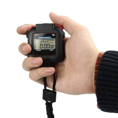 Picture of Digital Sports Stopwatch Timer, Countdown & Count-Up Timer for Running, Training, Fitness & Sports - Dream-Cart-BD