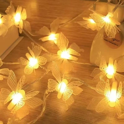 Picture of Butterfly LED Light, Decorative Butterfly Lamp for Bedroom, Wedding, Party & Home Decoration - Dream-Cart-BD