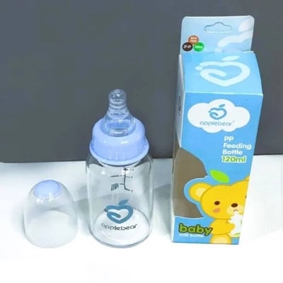 Picture of Apple Bear 200ml Baby Feeding Bottle, Baby Feeder Milk Bottle for Infants & Newborns - Dream-Cart-BD