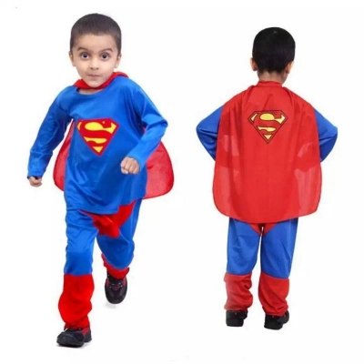 Picture of Kids Superman Costume, Superman Suit & Superhero Outfit for Boys, Girls & Children - Dream-Cart-BD