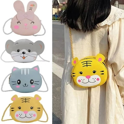 Picture of Fashion Mini Rabbit Cat Animal Shape Penny Purse, Cute Crossbody Handbag for Kids & Girls - Dream-Cart-BD