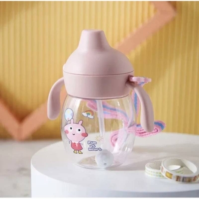 Picture of Baby Sipper Water Bottle with Double Handles, Kids Drinking Bottle & Baby Feeding Water Cup - Dream-Cart-BD