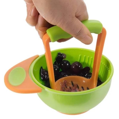 Picture of BPA-Free Baby Food Mash Bowl, Infant Food Masher Bowl for Homemade Baby Food Preparation - Dream-Cart-BD