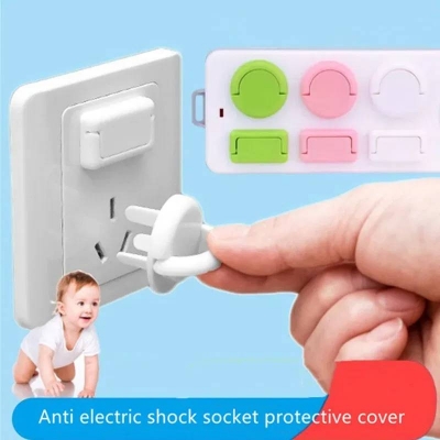 Picture of Baby Safety Electrical Socket Covers 10-Piece Set, Childproof Plug Protectors for Home Safety - Dream-Cart-BD