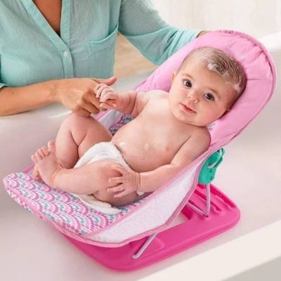 Picture of Deluxe Baby Bath Tub, Infant Bathing Bathtub for Newborns & Toddlers with Comfortable Support - Dream-Cart-BD
