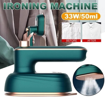Picture of Mini Micro Steam Iron with Spray, Handheld Folding Electric Travel Iron for Home & Portable Use - Dream-Cart-BD