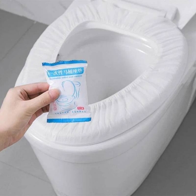 Picture of Disposable Toilet Seat Covers, Biodegradable Travel Toilet Paper Pads for Camping & Outdoor Use - Dream-Cart-BD