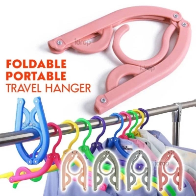 Picture of 6-Piece Foldable Travel Hangers, Portable Folding Clothes Hangers & Compact Drying Rack for Travel - Dream-Cart-BD
