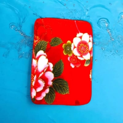 Picture of Flower Design Floor Mat, Soft Decorative Non-Slip Mat for Bedroom, Living Room & Home Decor - Dream-Cart-BD
