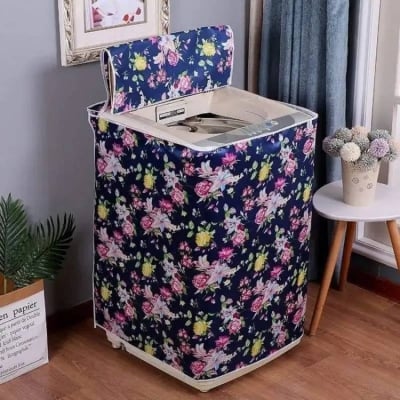 Picture of 10kg Top Load Washing Machine Cover, Waterproof Dustproof Washing Machine Protector - Dream-Cart-BD