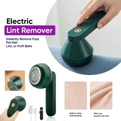 Picture of Rechargeable Electric Lint Remover, Fabric Shaver & Wool Fuzz Remover for Clothes and Sweaters - Dream-Cart-BD