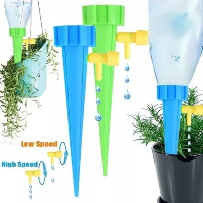 Picture of 5-Piece Automatic Irrigation Water Spikes, Self-Watering Plant Dripper System for Home & Garden - Dream-Cart-BD