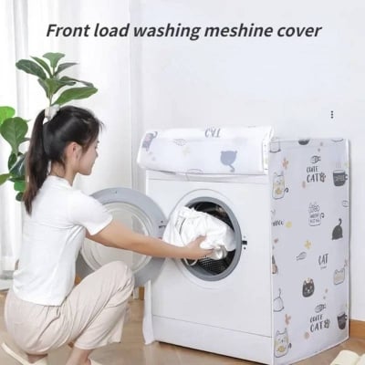 Picture of 7kg Front Load Washing Machine Cover, Waterproof Dustproof Protective Cover for Washing Machine - Dream-Cart-BD