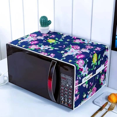 Picture of Oven Cover, Color Printed Dustproof Microwave Oven Cover for Kitchen Appliance Protection - Dream-Cart-BD