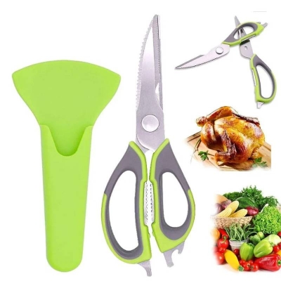 Picture of 8-in-1 Multifunctional Kitchen Scissors, Heavy Duty Food Cutting & Cooking Scissors for Home Use - Dream-Cart-BD