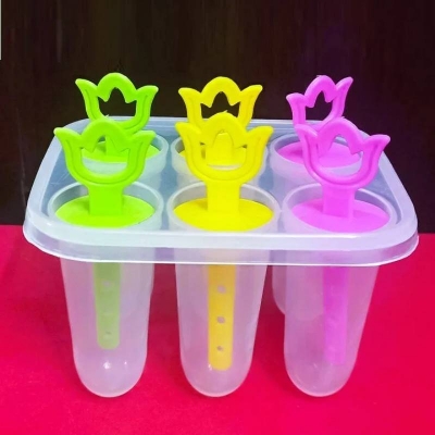Picture of 6-Piece Ice Cream Lolly Mold, Reusable Homemade Ice Cream Popsicle Maker Mold for Home Use - Dream-Cart-BD