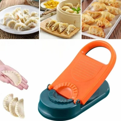 Picture of 2-in-1 Dumpling & Pitha Maker, Manual Dough Press Wrapper Mold for Dumplings, Pitha & Pastry - Dream-Cart-BD