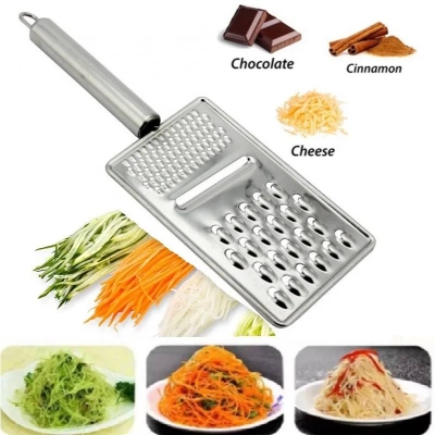 Picture of Stainless Steel Vegetable Slicer, Shredder & Cheese Grater, Julienne Cutter for Carrot, Ginger & Vegetables - Dream-Cart-BD