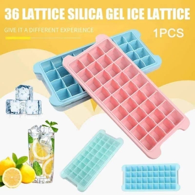 Picture of Ice Mold Tray 36, Ice Cube Maker Mold & Freezing Ice Tray for Drinks, Juice & Home Use - Dream-Cart-BD