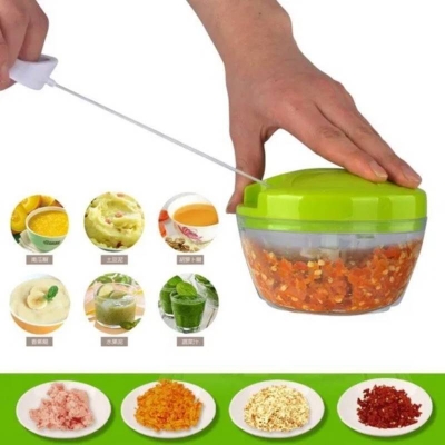 Picture of Anjani 2-in-1 Vegetable Cutter & Chopper, Multifunctional Kitchen Vegetable Cutting Tool - Dream-Cart-BD