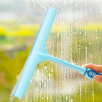 Picture of Multi-Use Plastic Glass Wiper, Rain Window Cleaner & Small Hand Squeegee for Home & Bathroom - Dream-Cart-BD