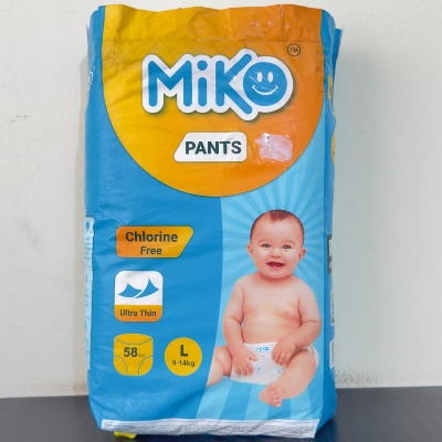 Picture of Miko Pant Diaper (9-14) Kg -L- 58 Pcs
