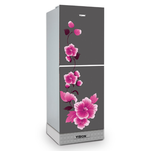 Buy VISION Glass Door Refrigerator RE-180 Liter  Mirror Iris Top Mount at Best Price in Bangladesh