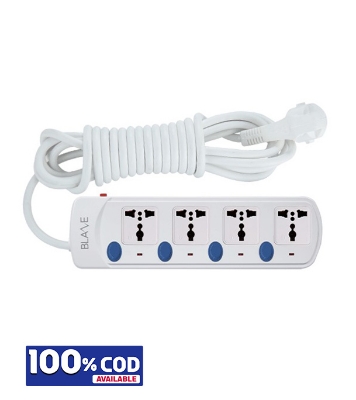 Picture of Blaze Easy Extension Socket 4 SKT, 2 Pin,3 Yard