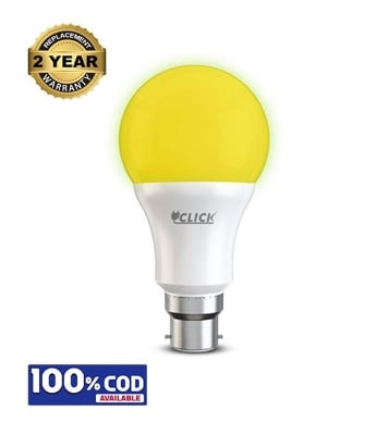 Picture of Click Color LED Bulb 13W Pin B-22 Yellow