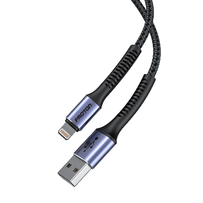 Buy Premium Nylon Braided Fast Charging lightning Cable for IPhone at Best Price In Bangladesh