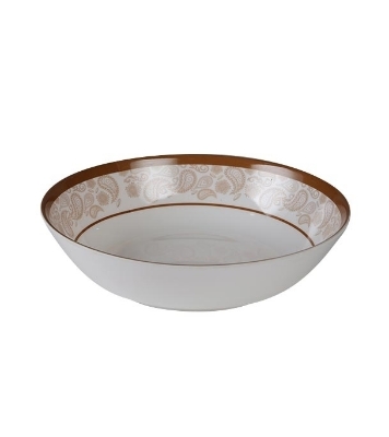 Picture of 10" Bowl Golden Leaf
