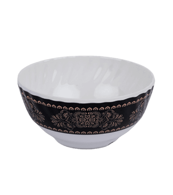 Picture of 4.5" Crazy Soup Bowl-Black gold