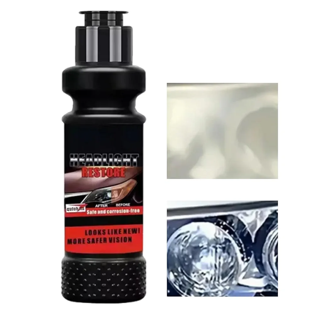 Picture of Headlight Cleaner - 120ml Automotive Lens Restorer - Professional-Grade Cleaning Tool, Weatherproof Long-Lasting Car Detailing Supplies for Auto Maintenance Daily Care