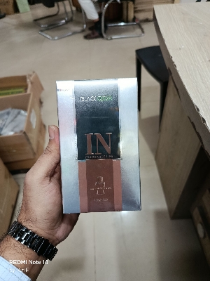Picture of IN Fragrance Life Black ODOR Car Perfume – Premium Essential Oil Air Freshener for Long Lasting Freshness