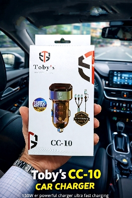 Picture of Toby’s CC-10 150W Fast Charging Multi-Port Car Charger