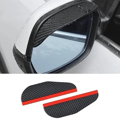 Picture of Premium Carbon Fiber Mirror Rain Guard - 2Pis